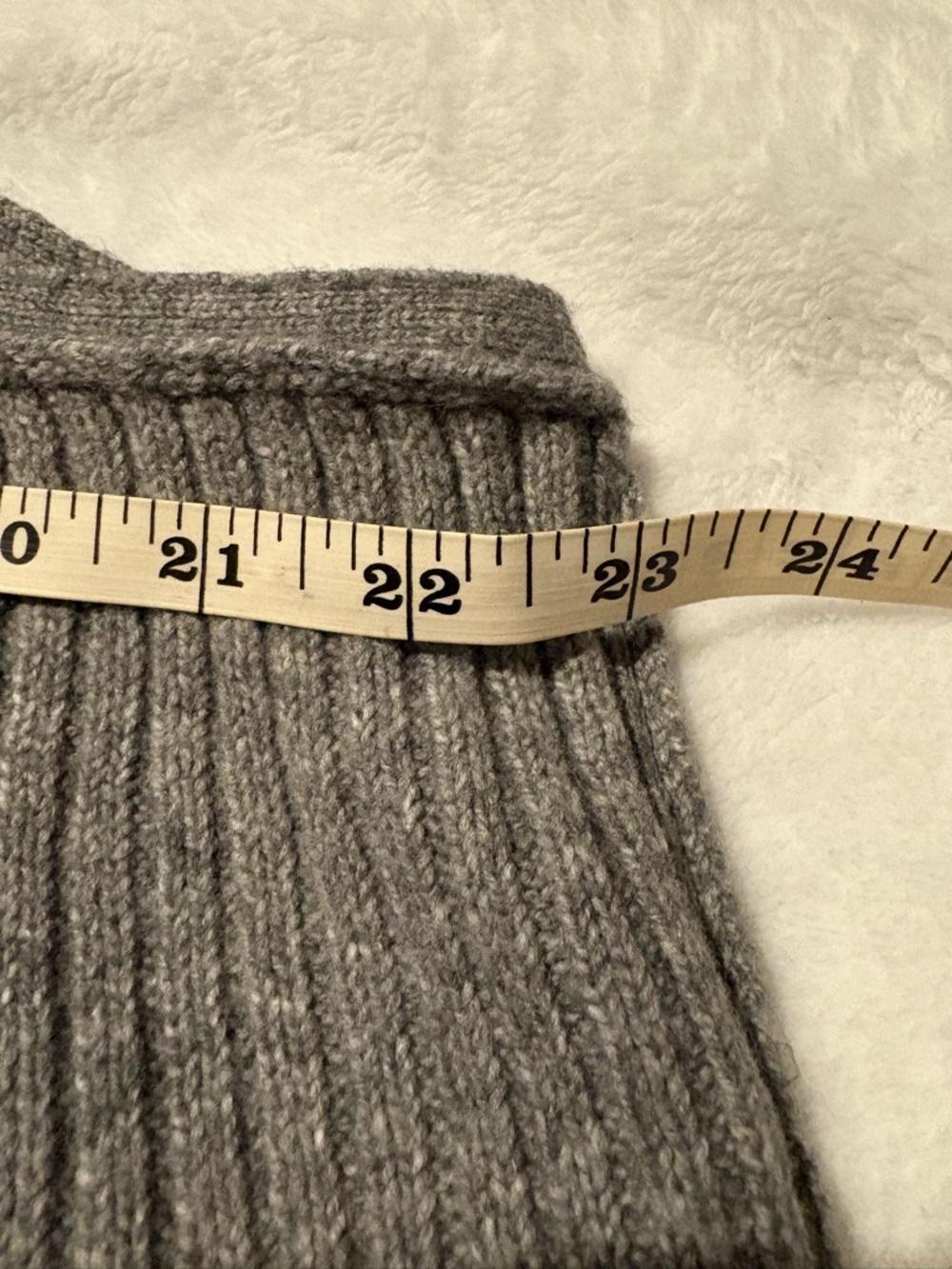 Auden Ribbed Knit Tank Top - Gray - Picture 7 of 9